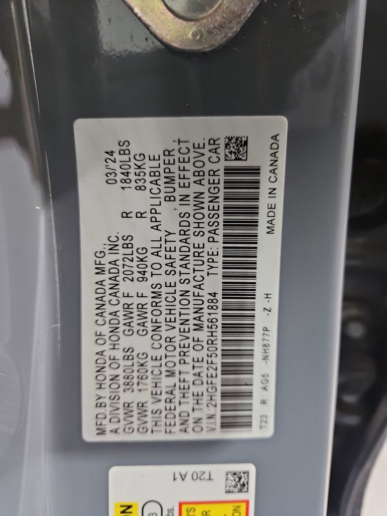 Used 2024 Honda Civic Sport image 28