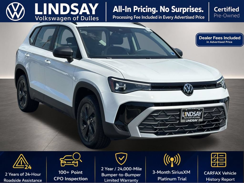 Certified 2026 Volkswagen Taos S
