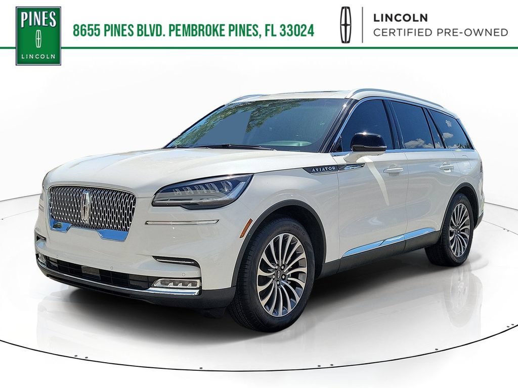 Certified 2021 Lincoln Aviator Reserve w/ Elements Package Plus