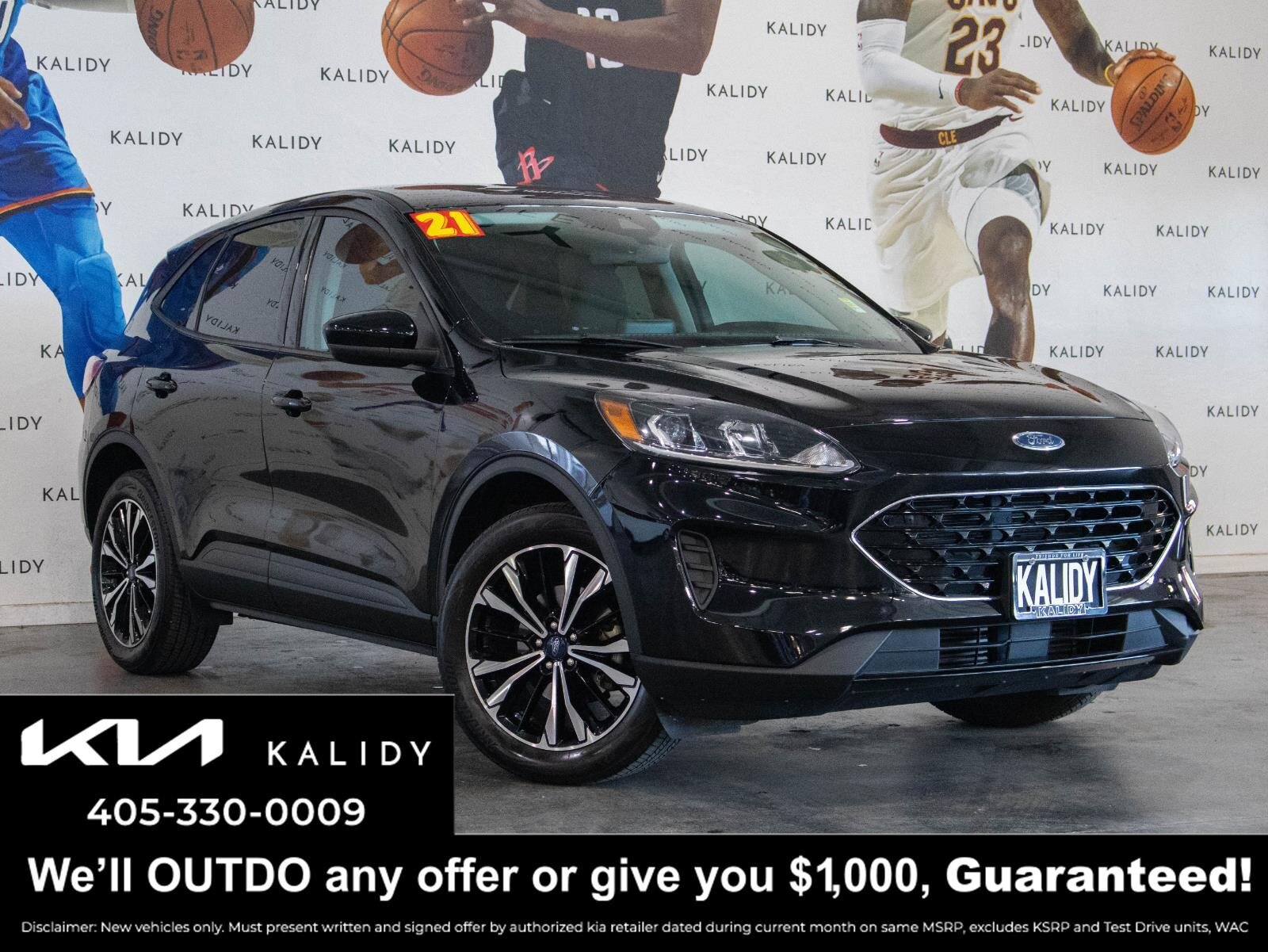 Used 2021 Ford Escape SE w/ SE Sport Appearance Package