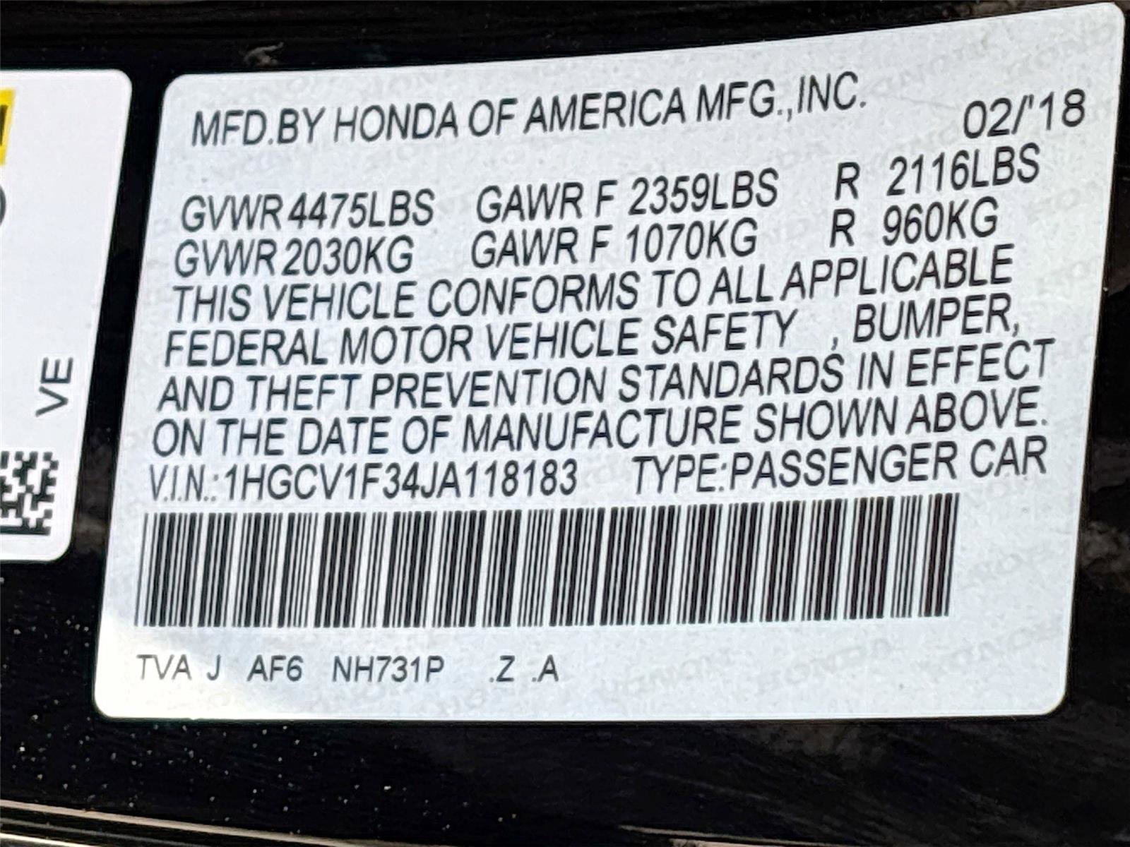 Used 2018 Honda Accord Sport image 30