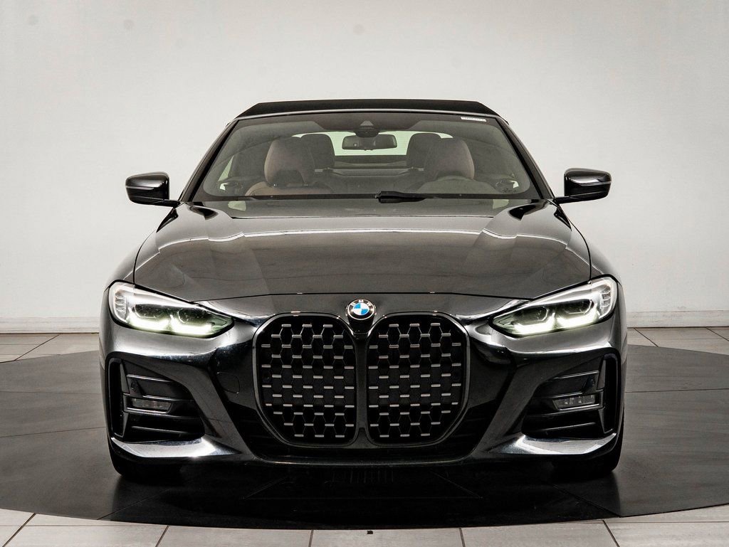 Used 2021 BMW 430i Convertible w/ M Sport Package RWD image 3