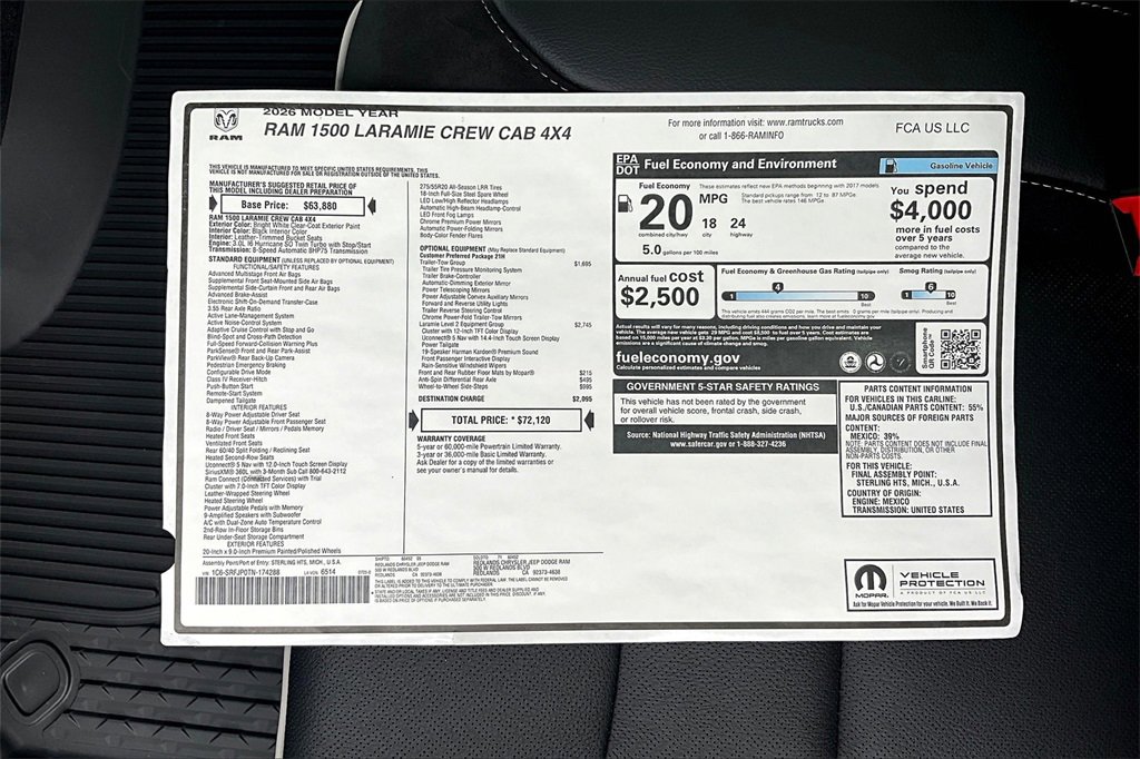 New 2026 RAM 1500 Laramie image 14