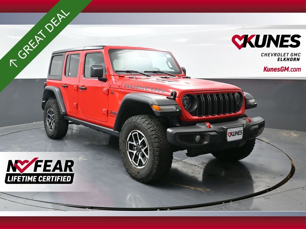 Used 2024 Jeep Wrangler Unlimited Rubicon image 1