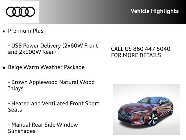 Certified 2025 Audi A5 2.0T Premium Plus w/ Premium Plus AWD/4WD image 31