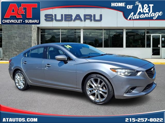 Used 2014 MAZDA MAZDA6 Grand Touring w/ MRCC + FOW Package FWD image 1