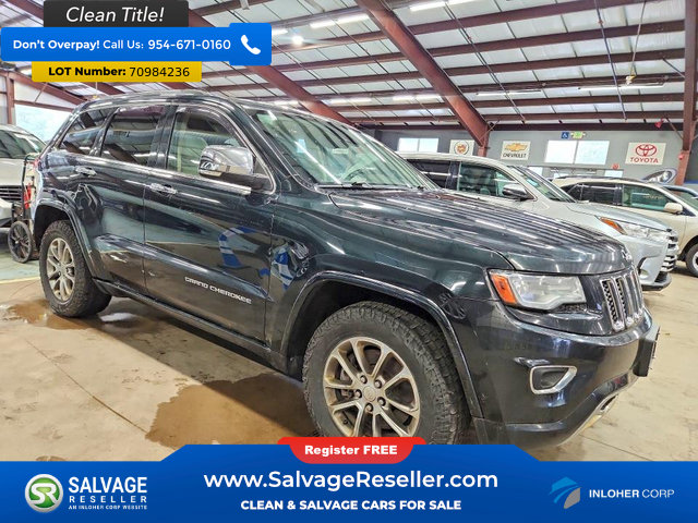 Used 2014 Jeep Grand Cherokee Overland w/ Advanced Technology Group AWD/4WD image 5