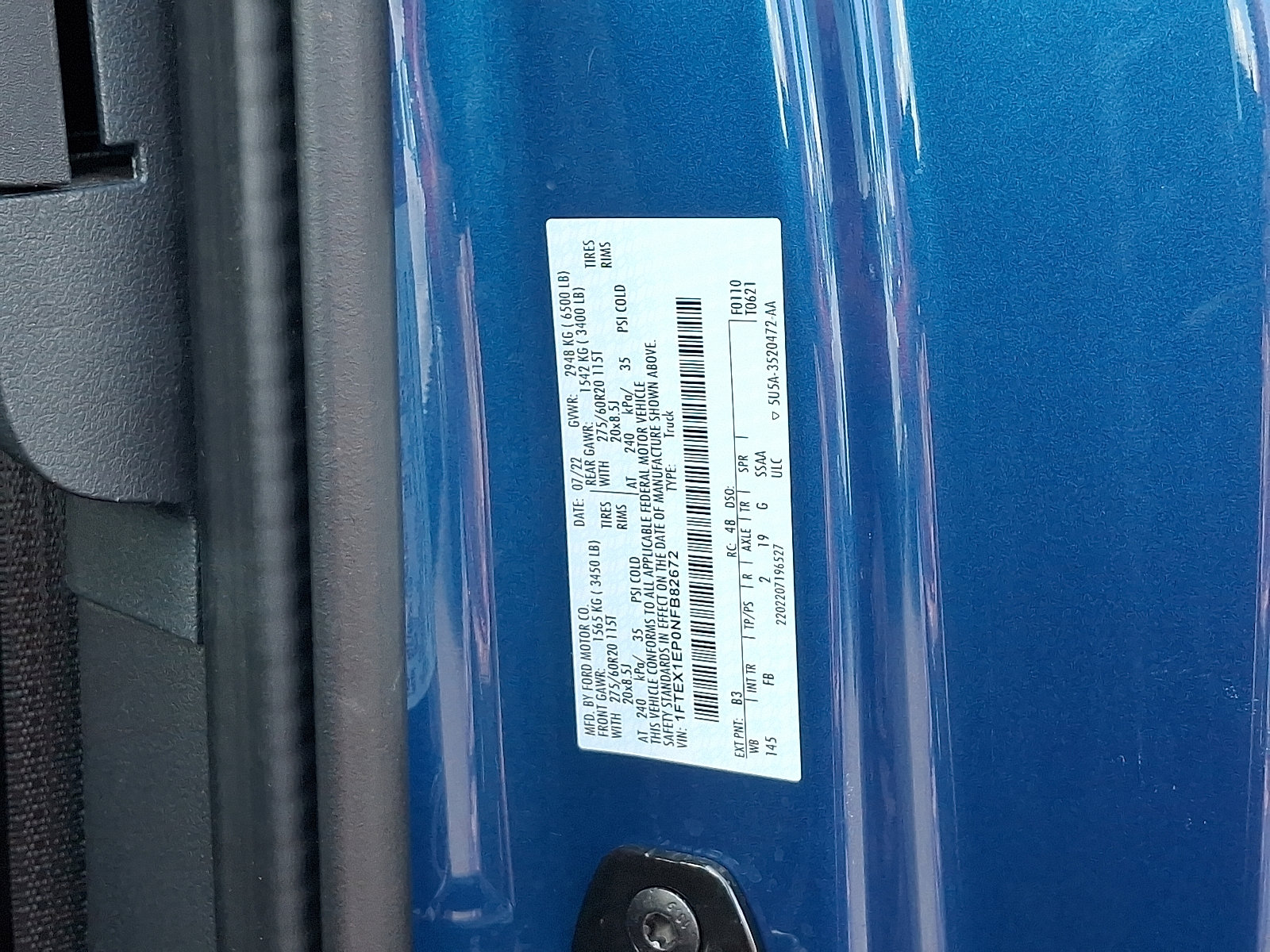 Certified 2022 Ford F150 XLT w/ Equipment Group 302A High image 27