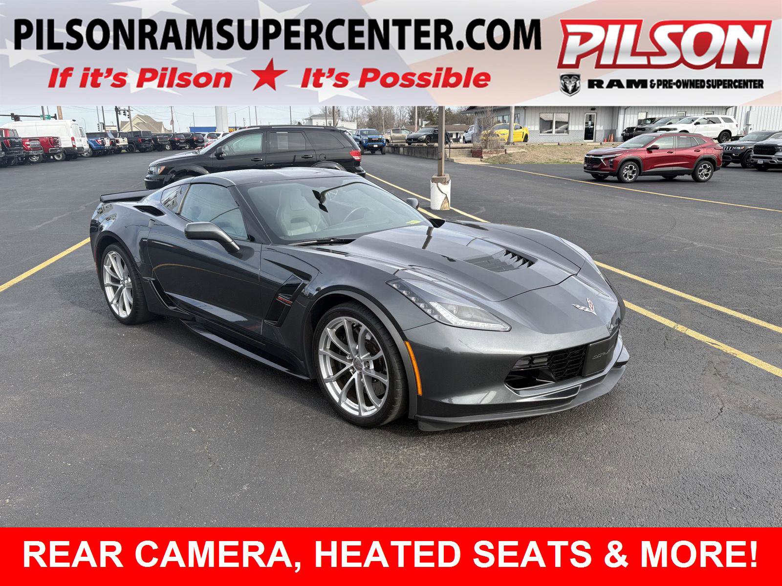 Used 2017 Chevrolet Corvette Grand Sport w/ Battery Protection Package image 1