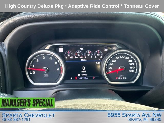 Used 2022 Chevrolet Silverado 1500 High Country w/ LPO, Dark Essentials Package AWD/4WD image 18