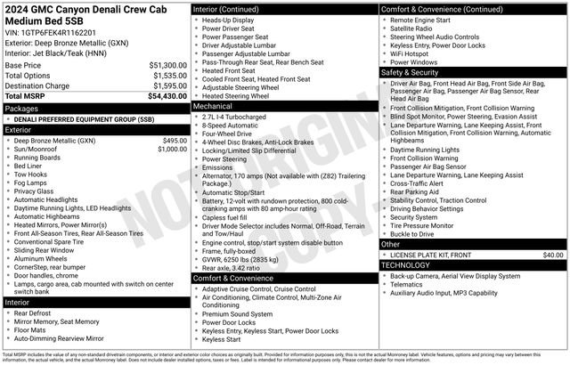 Used 2024 GMC Canyon Denali image 6