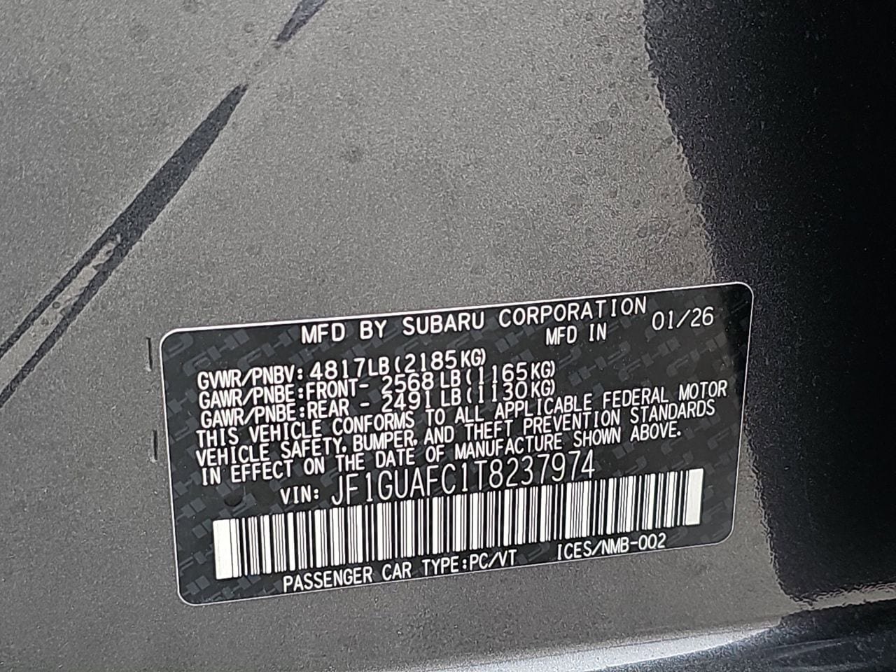 New 2026 Subaru Impreza 2.0i Sport AWD/4WD image 35