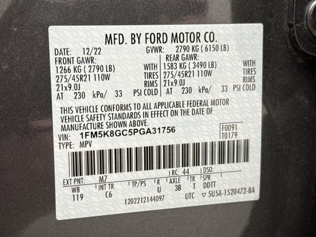 Used 2023 Ford Explorer ST w/ Equipment Group 401A AWD/4WD image 25