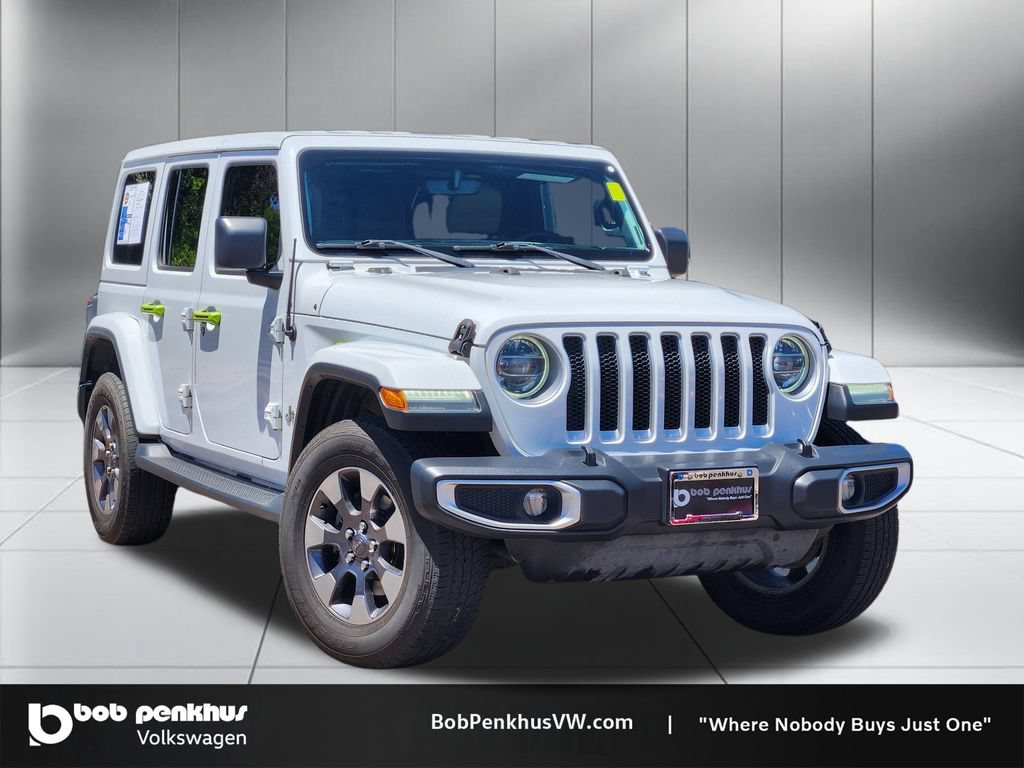 Used 2018 Jeep Wrangler Unlimited Sahara AWD/4WD image 1