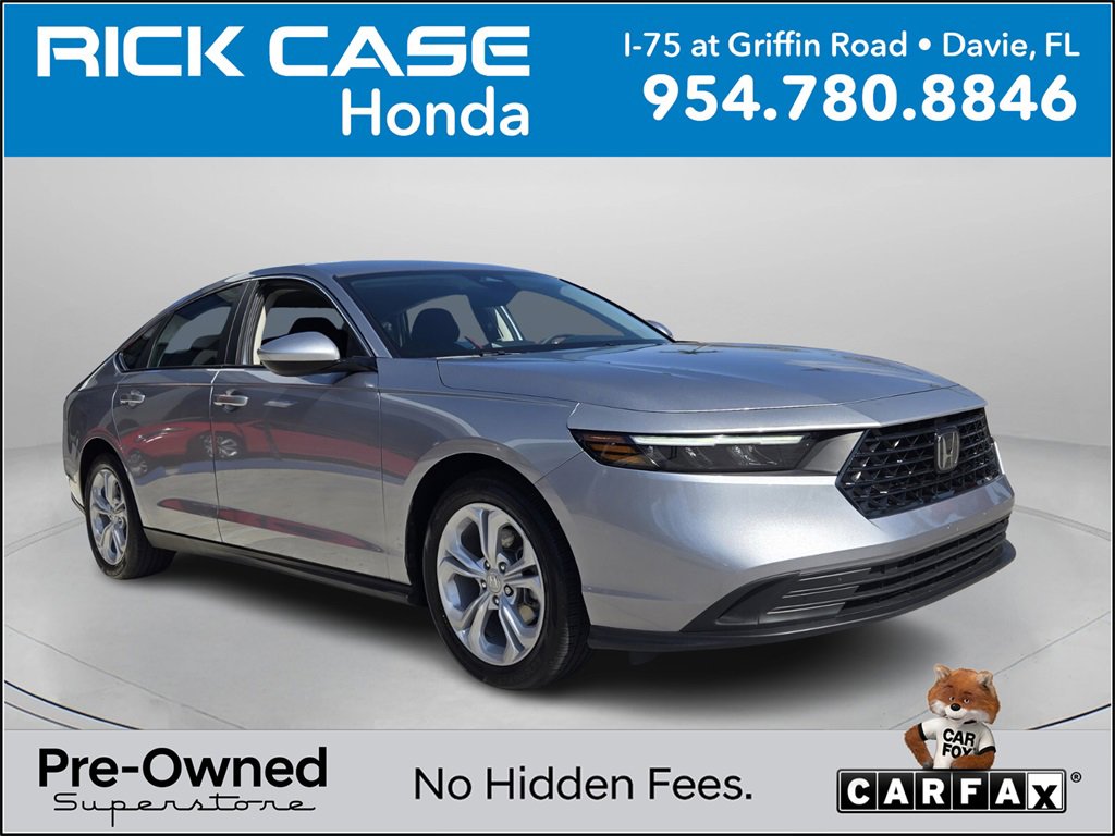 Certified 2023 Honda Accord LX image 1