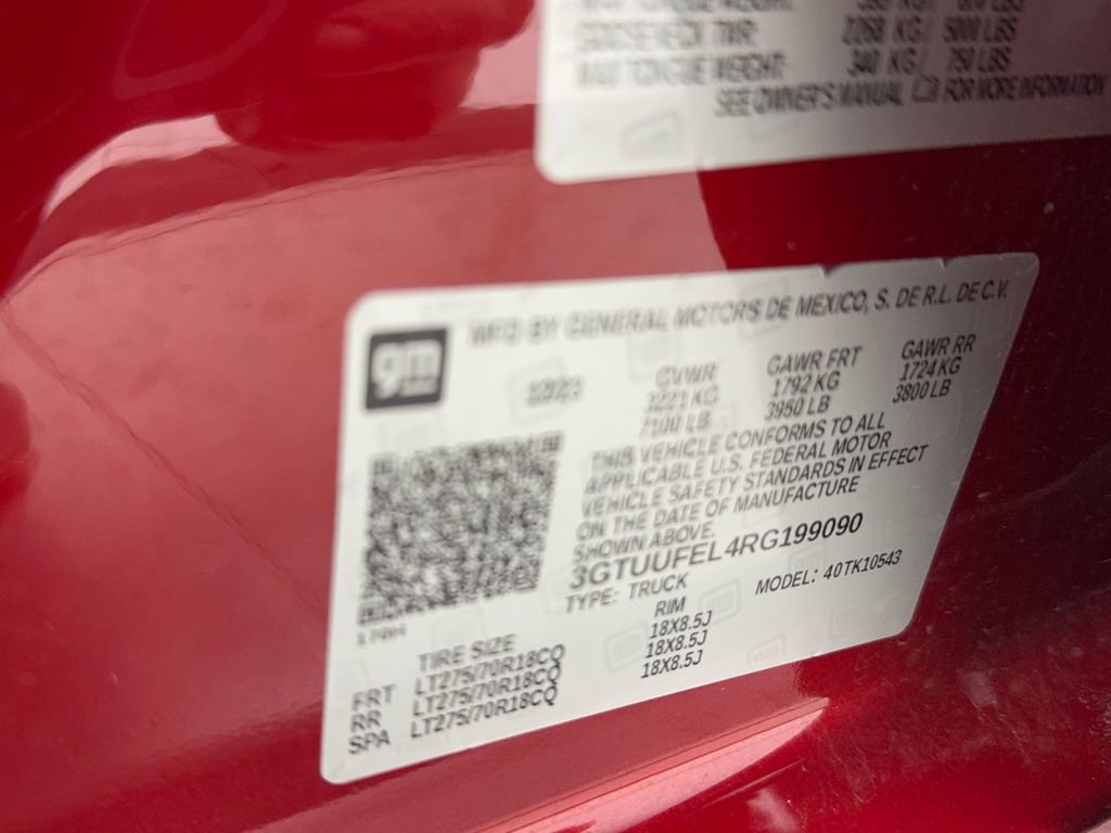 Used 2024 GMC Sierra 1500 AT4X AWD/4WD image 52