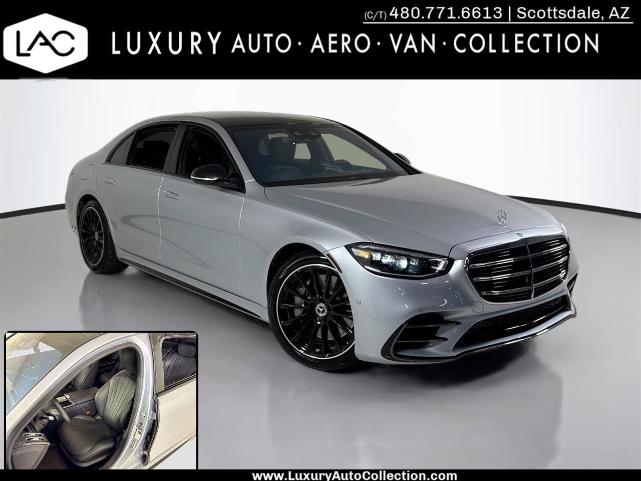 Used 2023 Mercedes-Benz S 500 4MATIC w/ AMG Line image 1