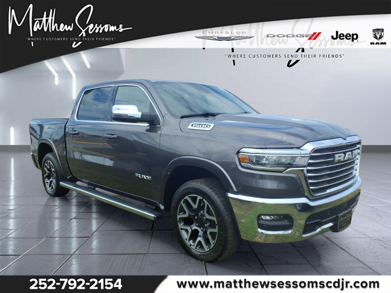 New 2026 RAM 1500 Laramie w/ Chrome Appearance Group AWD/4WD image 1