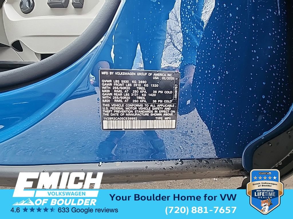 New 2025 Volkswagen Atlas SEL image 24