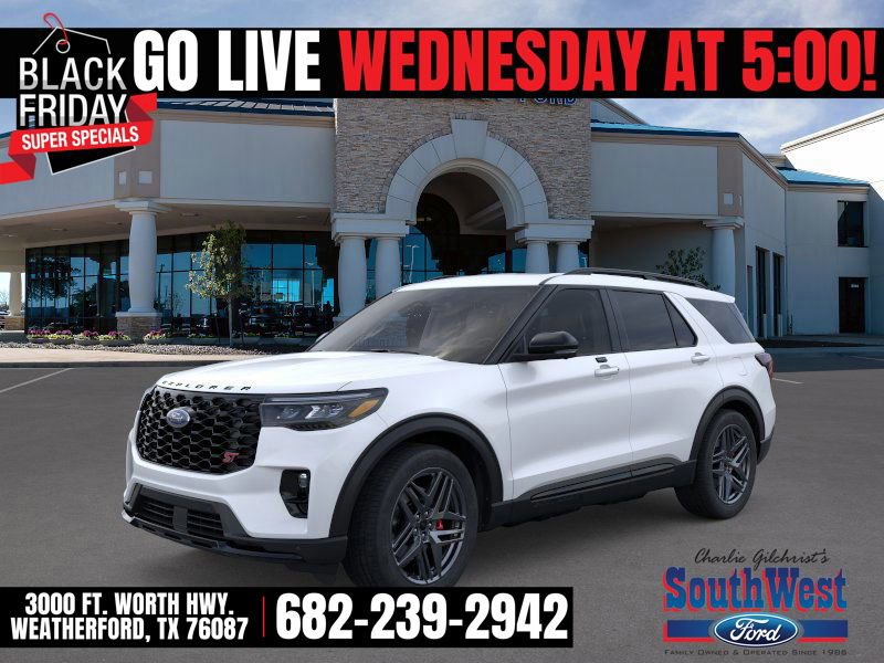 New 2026 Ford Explorer ST w/ Sun And Sound Package