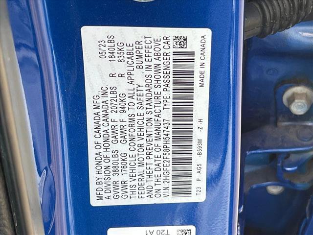 Used 2023 Honda Civic Sport image 22