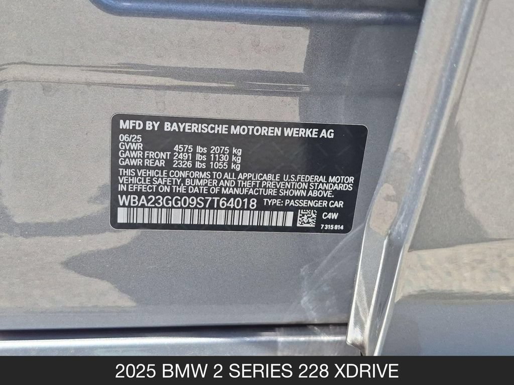 Used 2025 BMW 228i xDrive AWD/4WD image 25