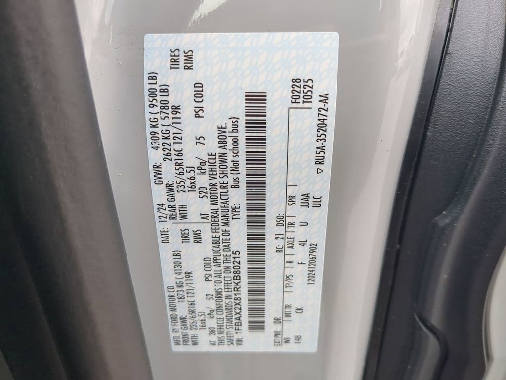 Used 2024 Ford Transit 350 XLT image 26