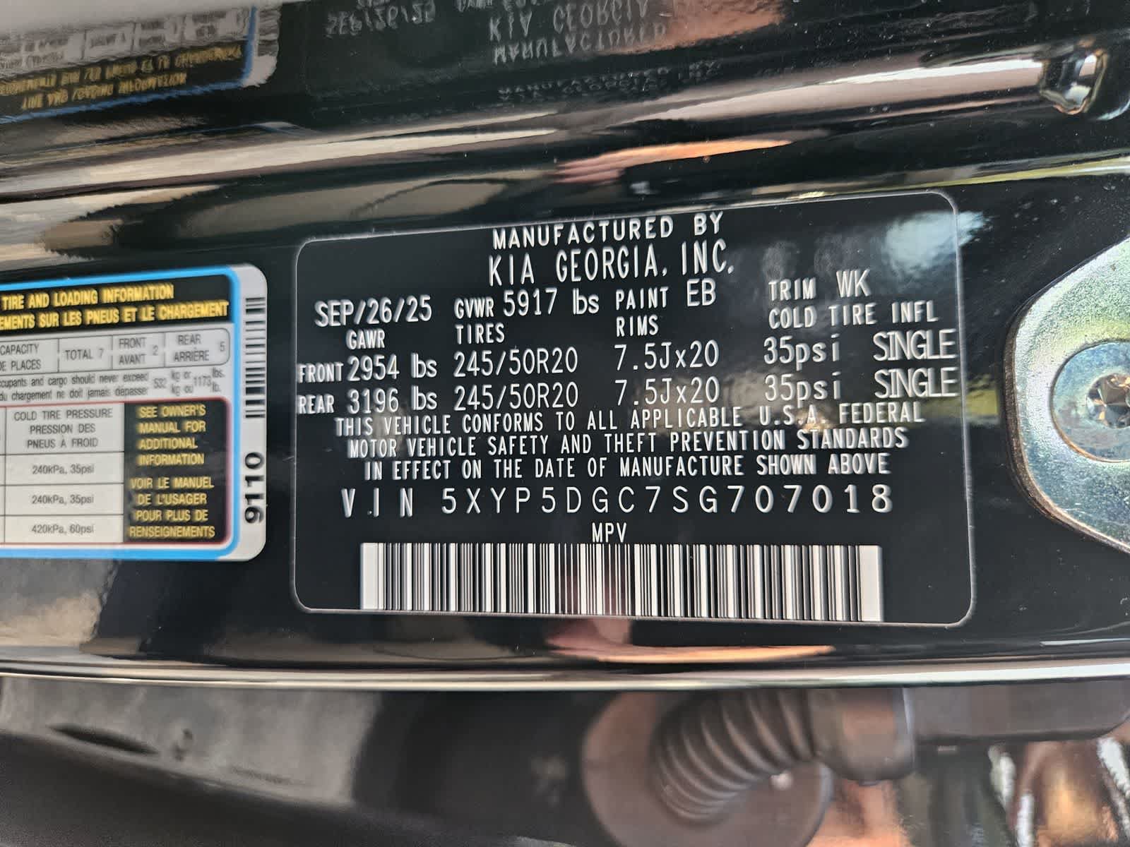 Certified 2025 Kia Telluride SX Prestige X-Line AWD/4WD image 31