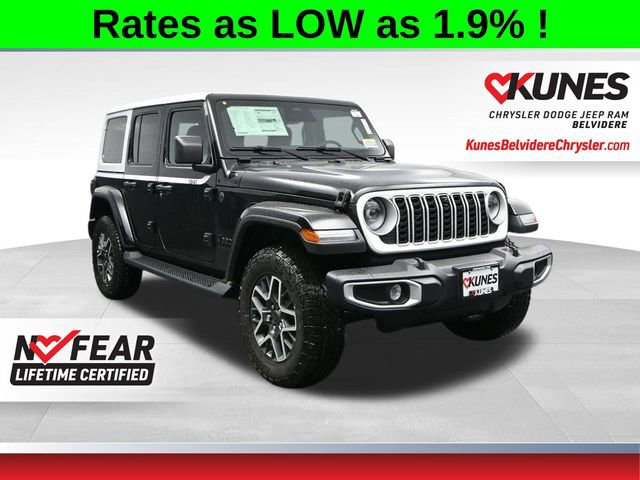 New 2026 Jeep Wrangler Unlimited Sahara w/ Whitecap Package AWD/4WD image 1