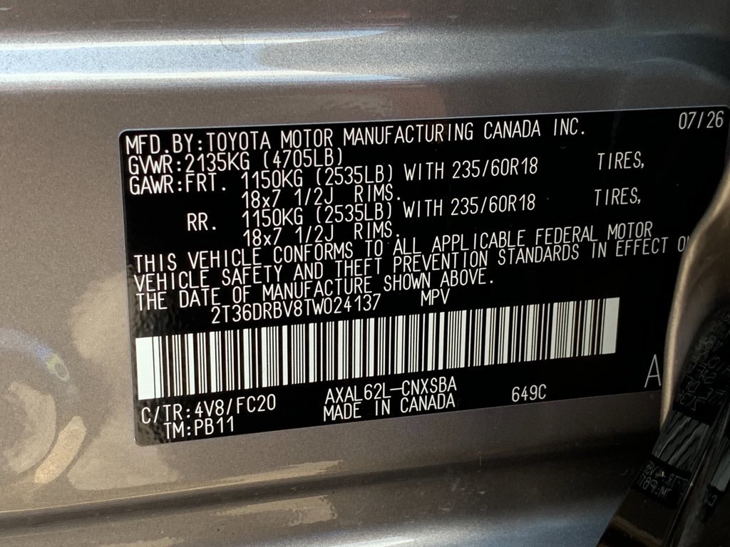 Used 2026 Toyota RAV4 SE w/ Convenience Package FWD image 39