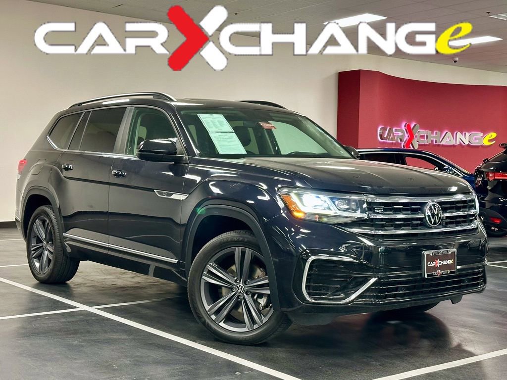 Used 2021 Volkswagen Atlas SE w/ Panoramic Sunroof Package FWD image 1