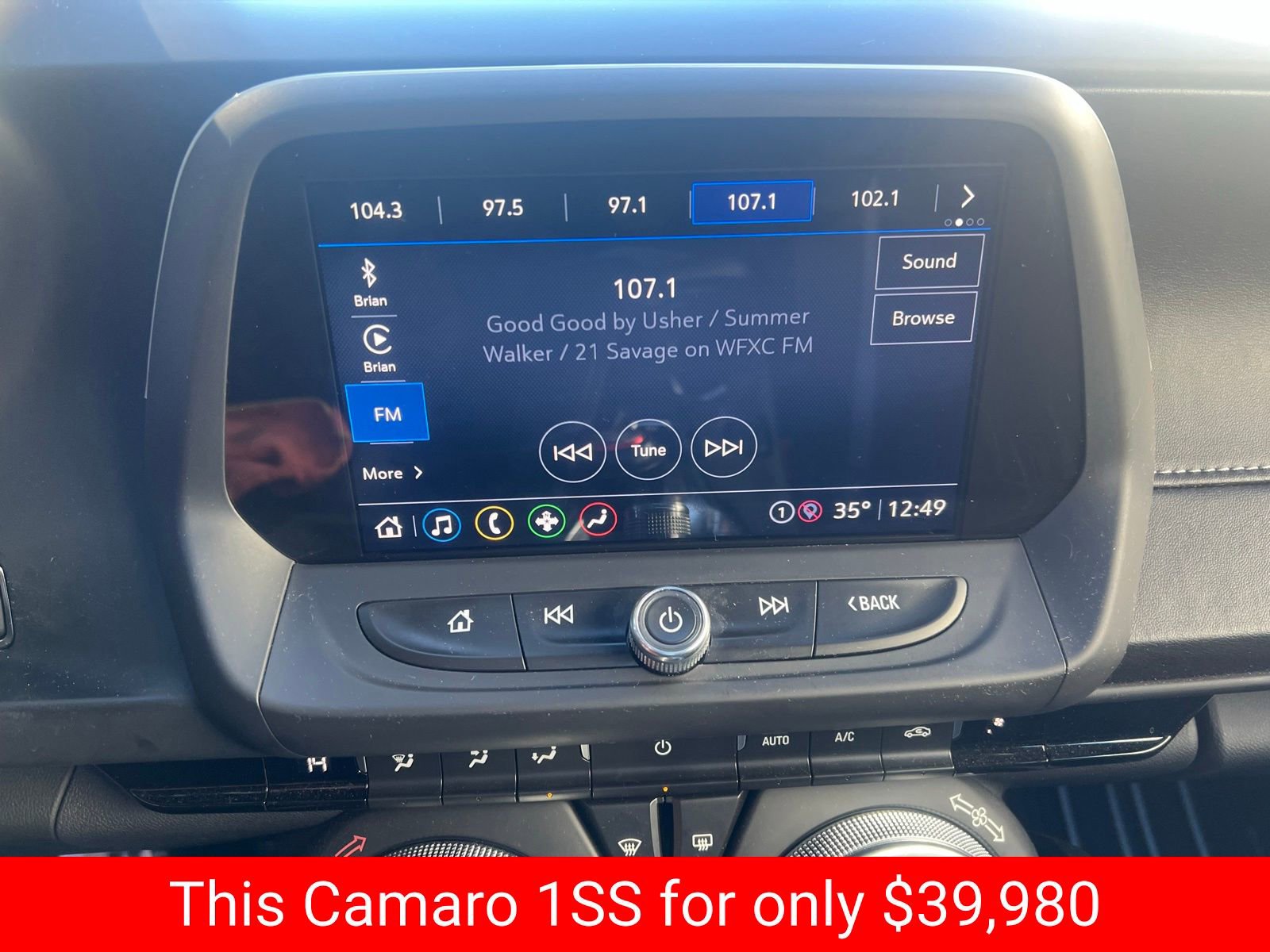 Used 2021 Chevrolet Camaro SS image 32