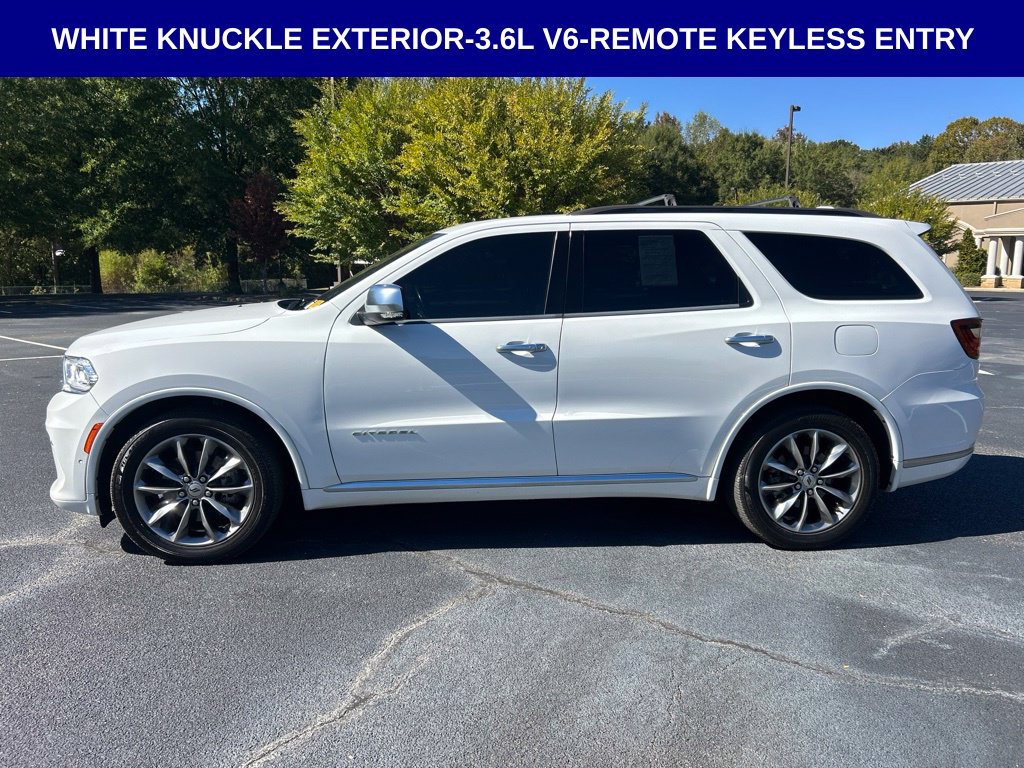 Used 2021 Dodge Durango Citadel w/ Premium Entertainment Group RWD image 13