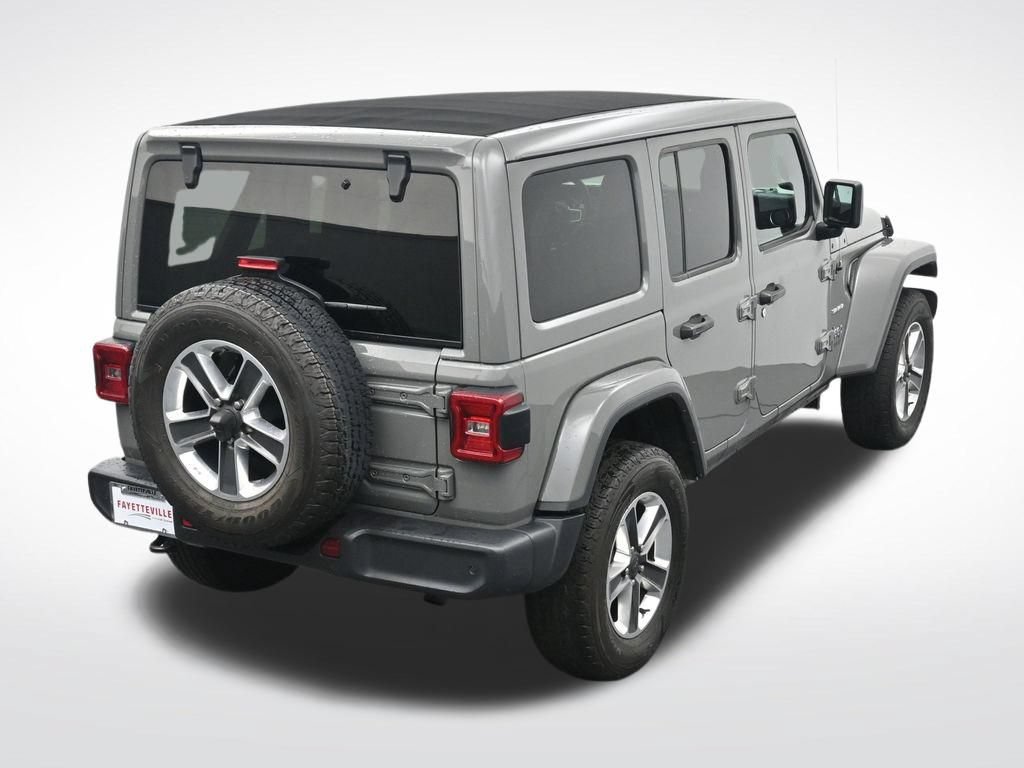 Used 2022 Jeep Wrangler Unlimited Sahara w/ LED Lighting Group AWD/4WD image 26
