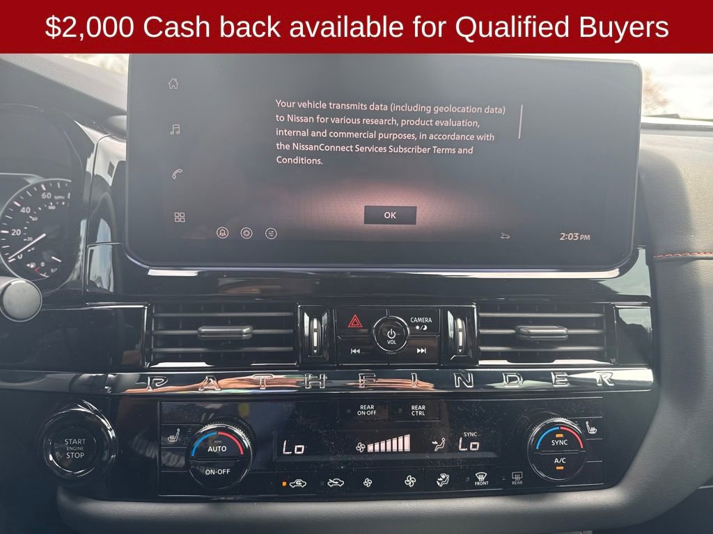 New 2026 Nissan Pathfinder Rock Creek image 16