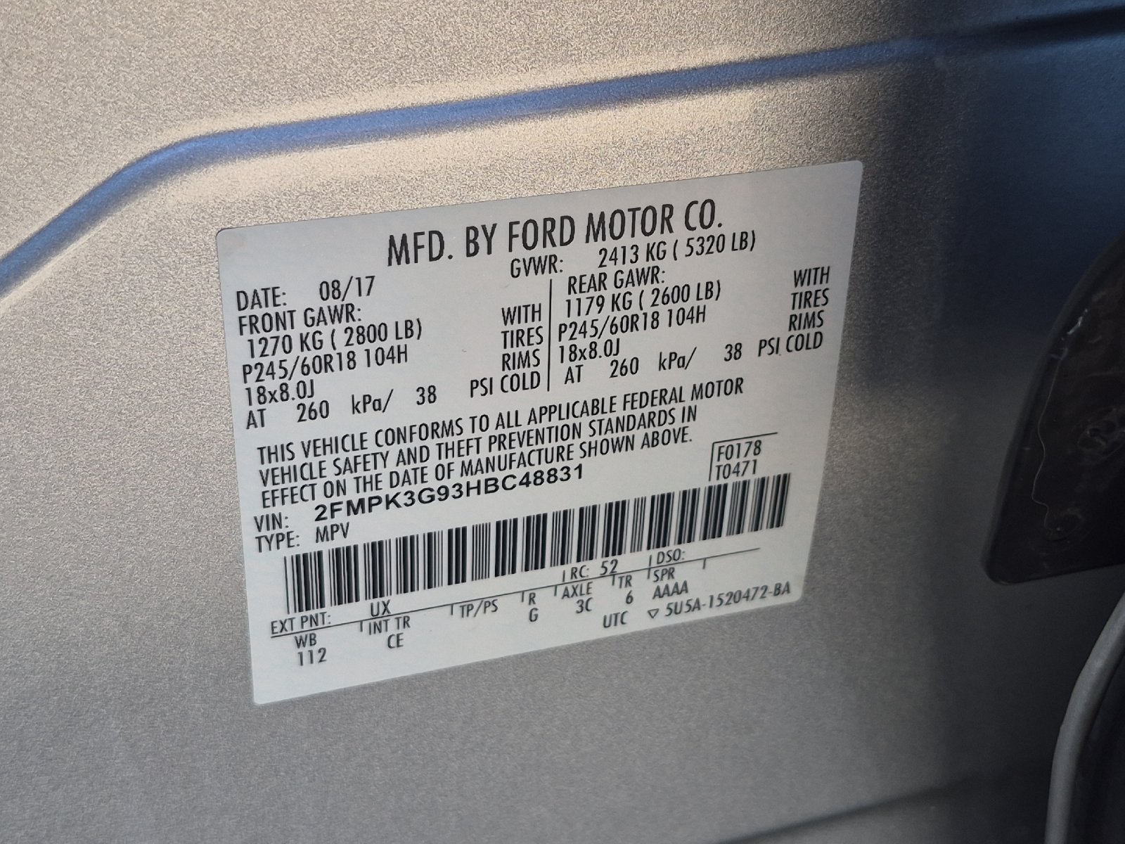 Used 2017 Ford Edge SE FWD image 25