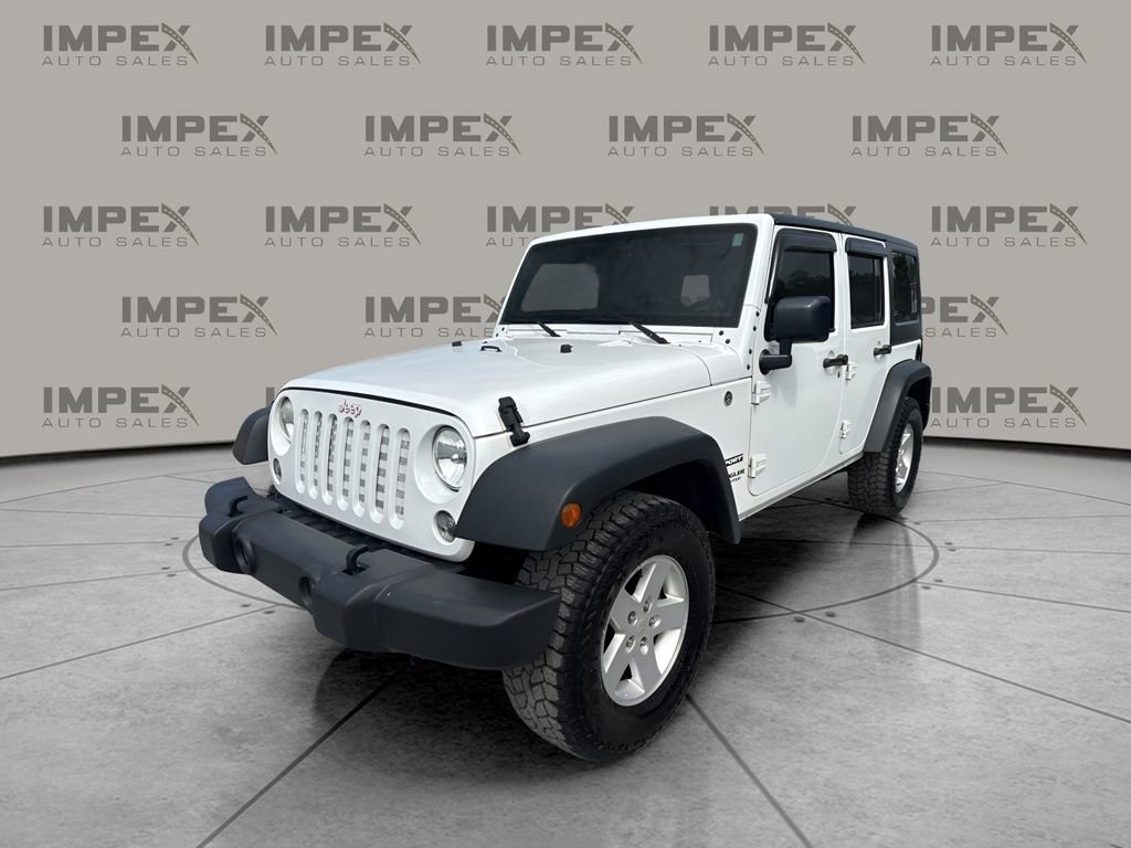 Used 2017 Jeep Wrangler Unlimited Sport w/ Connectivity Group AWD/4WD image 1