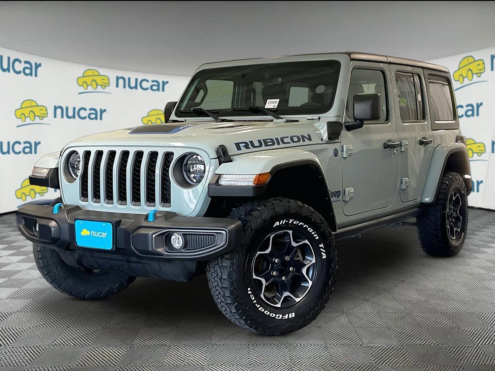 Used 2023 Jeep Wrangler Unlimited Rubicon 4xe w/ Cold Weather Group AWD/4WD image 3