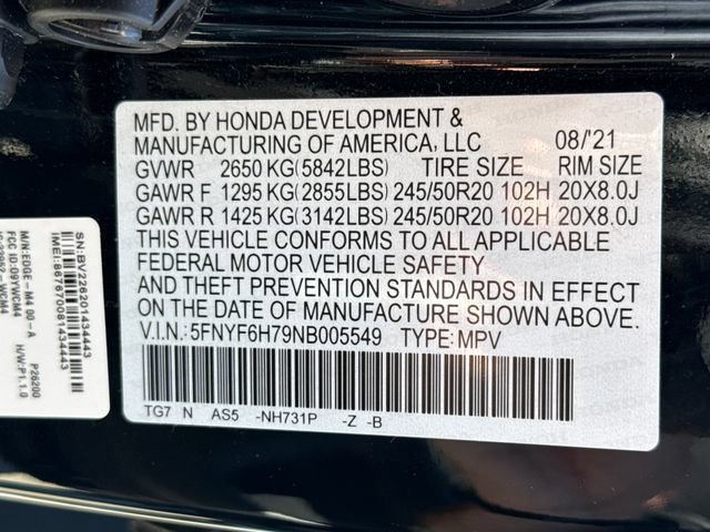 Used 2022 Honda Pilot Black Edition image 19