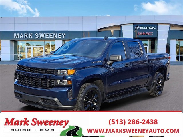 Used 2021 Chevrolet Silverado 1500 Custom w/ LPO, Dark Essentials Package