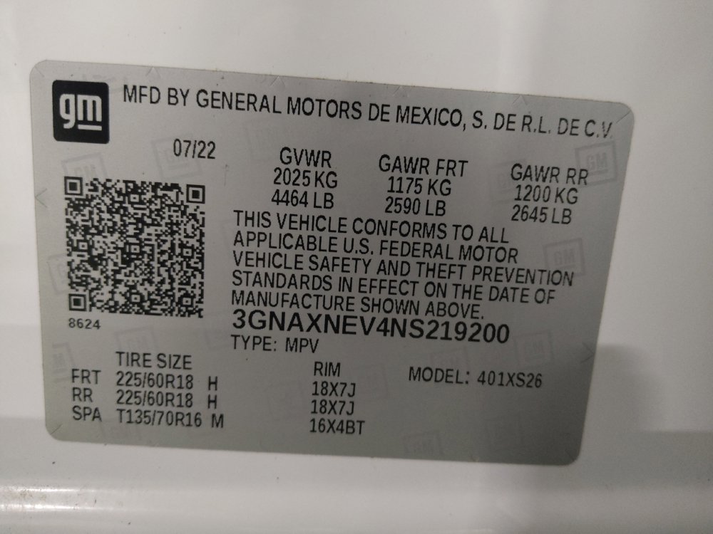 Used 2022 Chevrolet Equinox Premier FWD image 33
