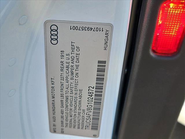 Used 2016 Audi TT 2.0T image 21