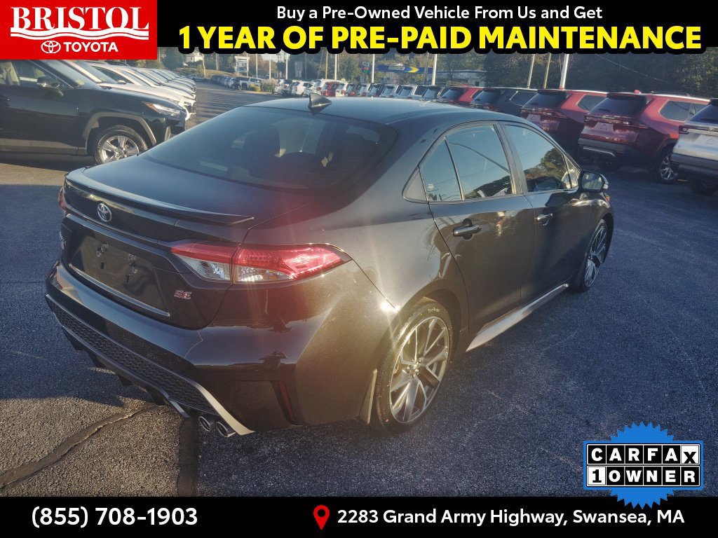 Used 2022 Toyota Corolla SE w/ SE Premium Package FWD image 7