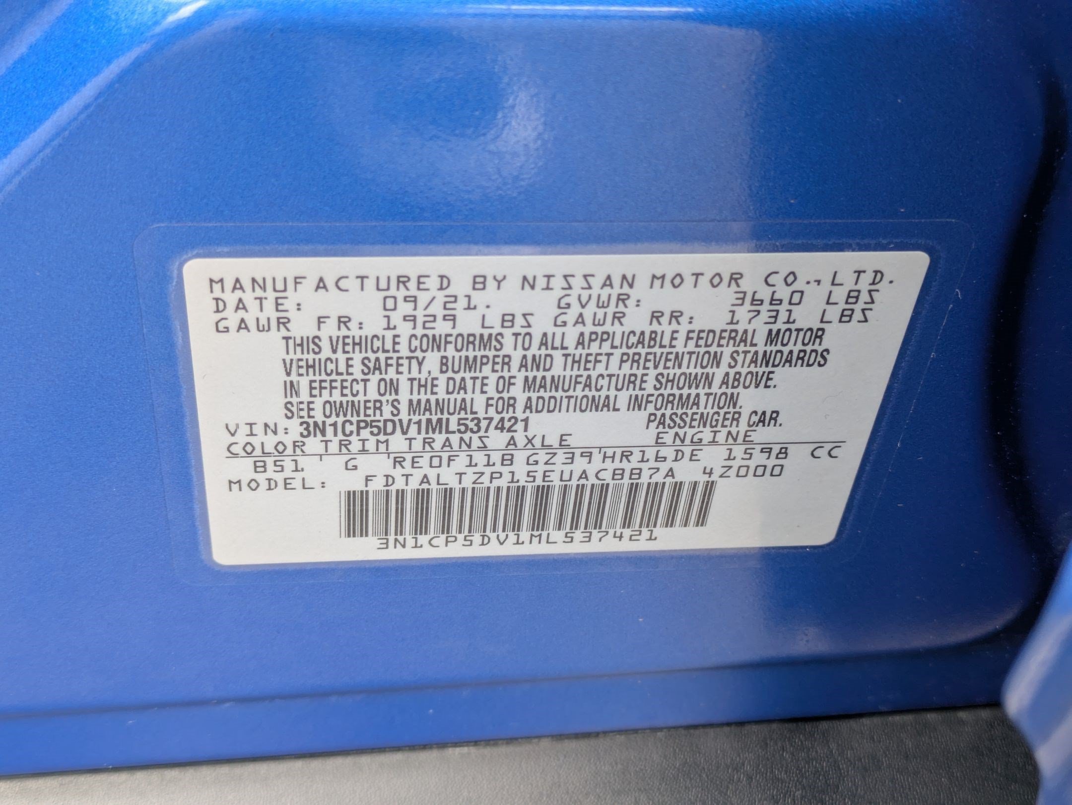 Used 2021 Nissan Kicks SR w/ SR Premium Package FWD image 35