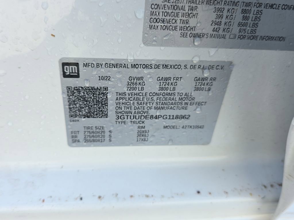 Used 2023 GMC Sierra 1500 SLT w/ SLT Convenience Package image 20