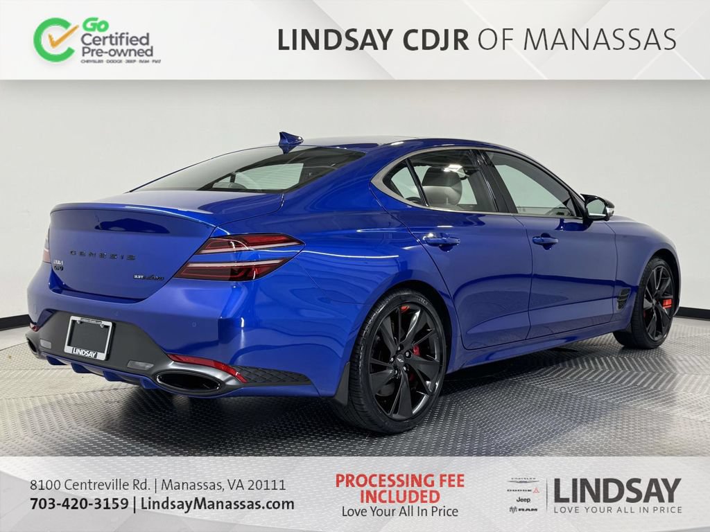 Used 2023 Genesis G70 3.3T w/ Sport Prestige Package AWD/4WD image 8