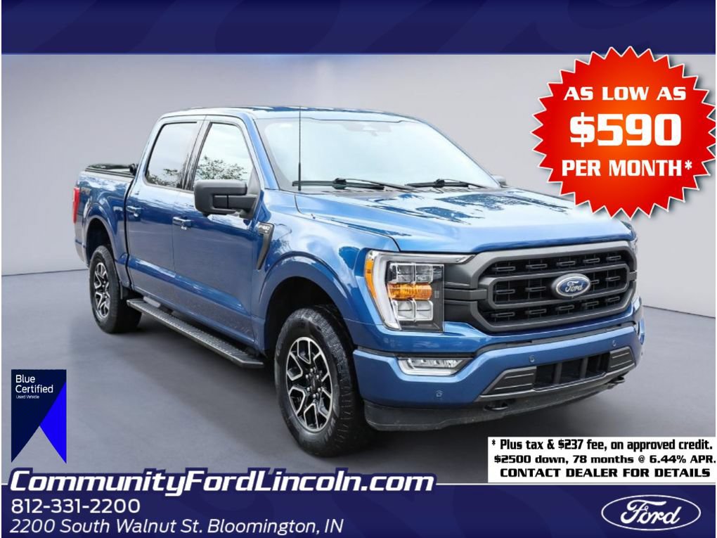 Certified 2023 Ford F150 XLT w/ Equipment Group 302A High AWD/4WD image 1