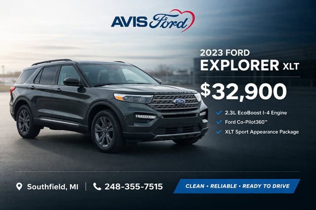 Used 2023 Ford Explorer XLT w/ Equipment Group 202A
