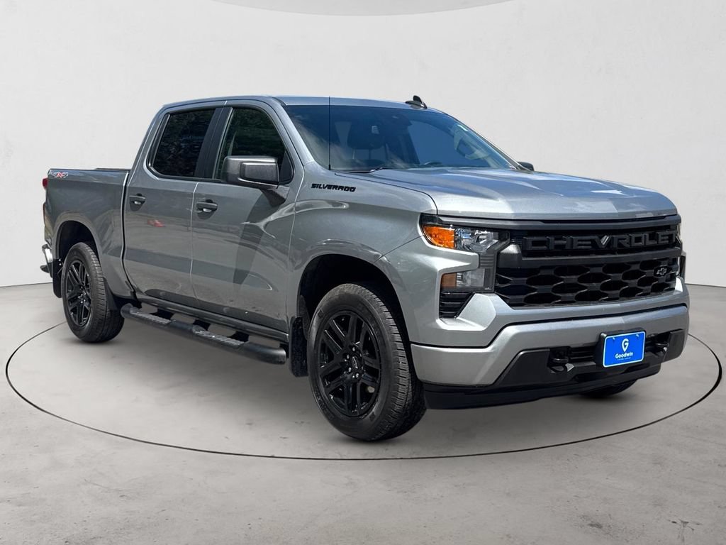 Certified 2024 Chevrolet Silverado 1500 Custom w/ LPO, Dark Essentials Package AWD/4WD image 3