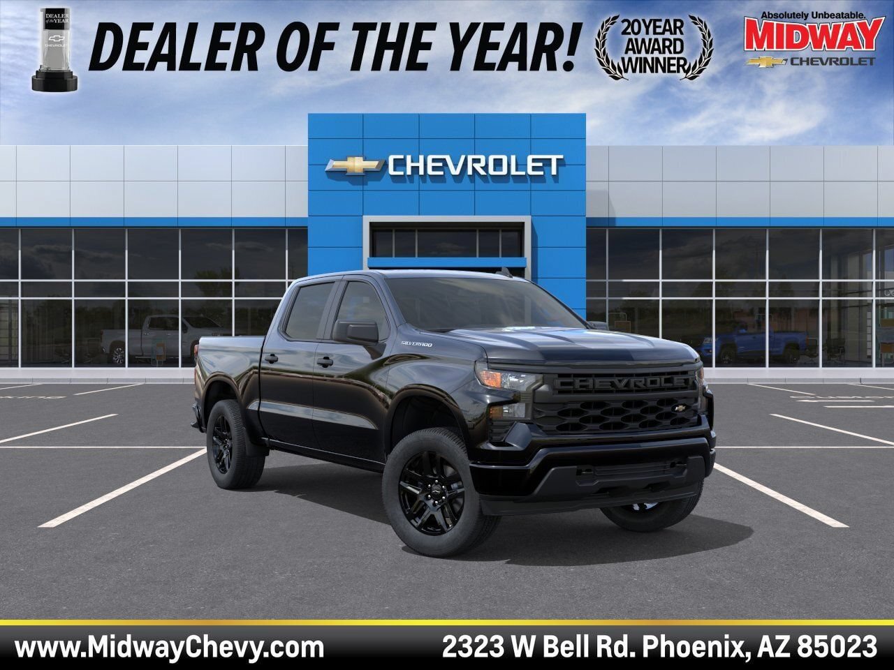 New 2026 Chevrolet Silverado 1500 Custom RWD image 1
